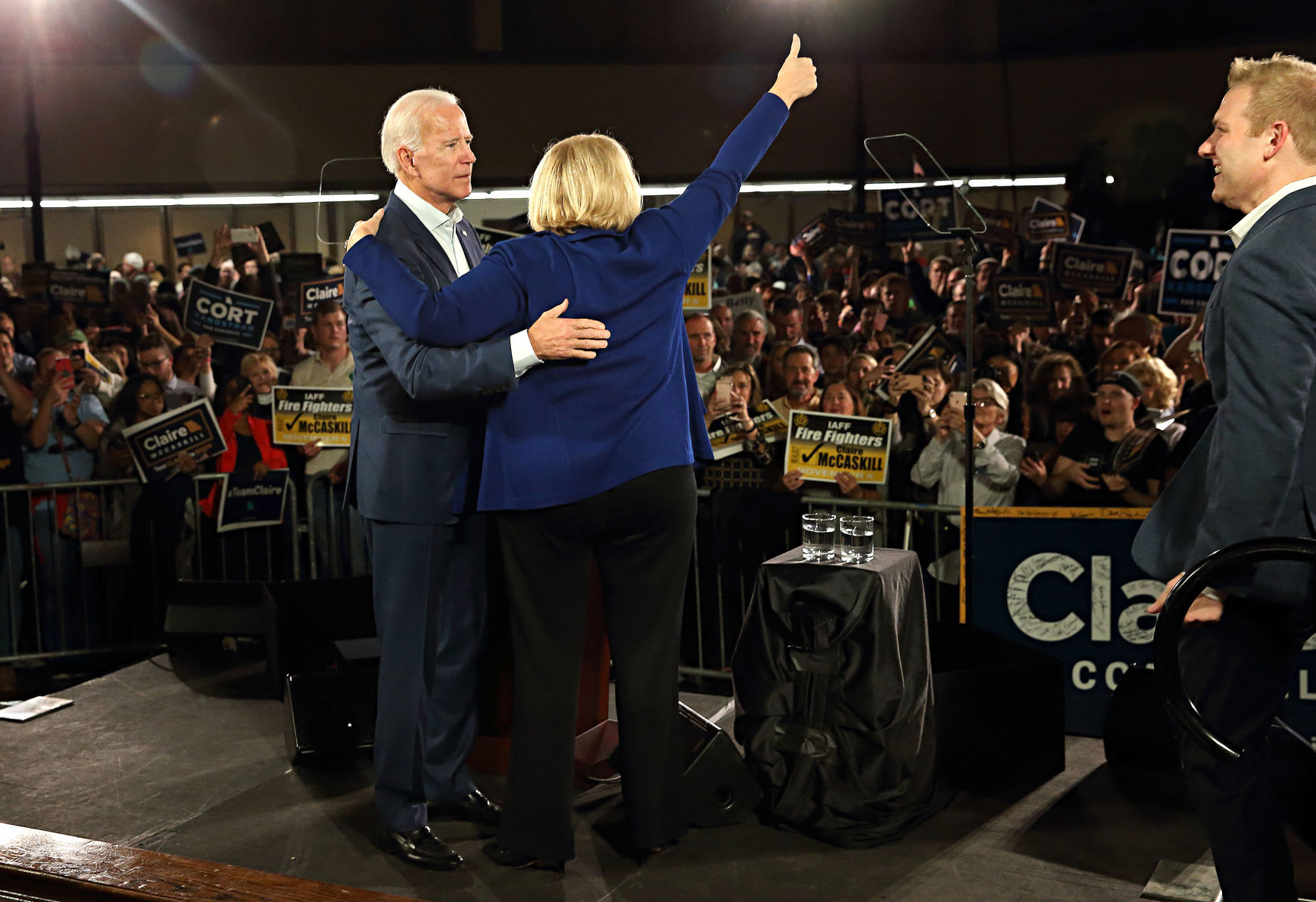 Joe Biden stumps for Claire McCaskill in St. Louis